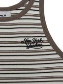 Women's Stripe Sleeveless T-shirt