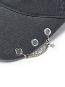Vintage Cursive Jewelry Unstructured Ballcap