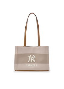 Varsity Lettering Canvas Shoulder Bag