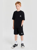 [cool Field] Sportive Basic Woven Pocket T-shirt Set