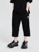 Basic Sportive Tricot Jogger Pants(3/4)
