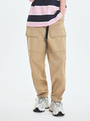 Gorpcore Belt Cargo Wide Taperd Pants