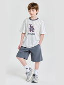 Varsity Striped T-shirt Set