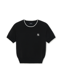 Women's Varsity Cool Touch Short Sleeve Knit Pullover