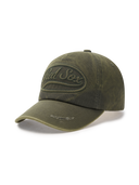 Varsity Vintage Tone-tone Cursive Unstructured Ball Cap