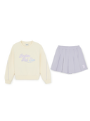 Sportive Athleisure Sweatshirt Set (Girl's)