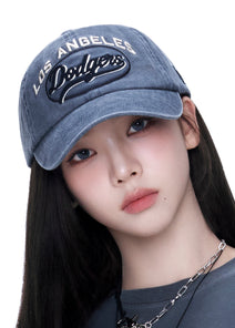 Varsity Vintage Culsive Stitch Unstructured Ball Cap