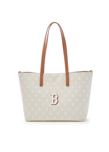 Classic Monogram Jacquard Shopper Bag