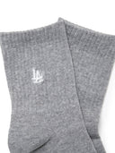 Small Logo Embroidery Socks 3pairs Set