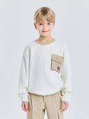 Basic Outdoor Pocket Sweatshirt