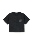 Women's Classic Monogram Jacquard Crop T-shirt