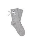 Ribbon Crew Socks