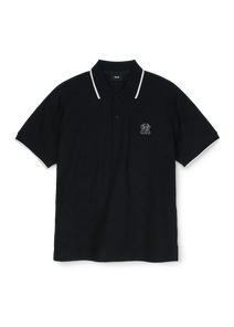 Dia Monogram Tonal Jarcquard Polo T-shirt