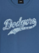 Monogram Denim Cursive Artwork T-shirt
