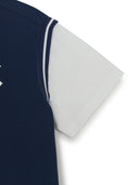 SPORTIVE VARSITY LAYERED T-SHIRT SET