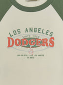 Women's Varsity Washing Vintage Raglan Crop T-shirt