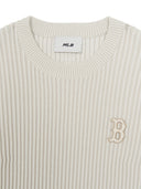 Women's Basic Street Ribbed Short Sleeve Knit Pullover