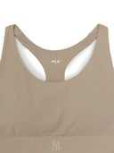 Women's Basic Band Logo Point Crop Top