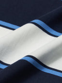 Varsity Stripe Over Fit Polo T-shirt