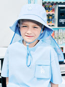 [cool Field] Aqua Flap Bucket Hat