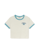 Women's Athleisure Slim Fit Crop T-shirt