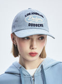 Varsity Vintage Oval Stitch Cursive Unstructured Ball Cap