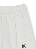 Basic Small Logo One Tuck Cargo Bermuda Pants