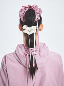 Ribbon Strap Hair Scrunchie Large