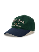 Varsity Lettering Color Block Unstructured Ball Cap