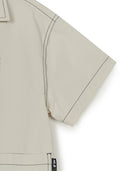 Basic Outdoor Stitches Short-slv Woven Shirt