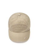 Varsity Vintage Tone-tone Cursive Unstructured Ball Cap