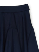 Basic Sportive Jersey Flared Skirt