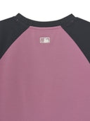 Women's Vintage Color Block Crop T-Shirts