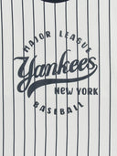 Varsity Striped Baseball Long Slv T-shirt