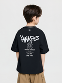 Street Basic Woven V-Neck T-Shirt