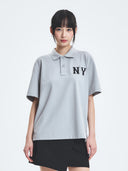 Basic Coopers Logo Over Fit Polo T-shirt