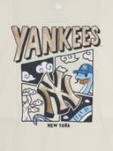 New Year Snake Cartoon Graphic Over Fit T-shirt
