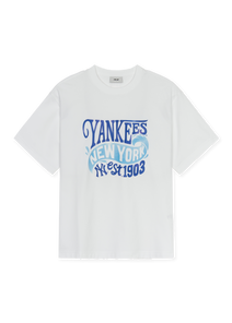 Summer Letter Graphics Over Fit T-shirt