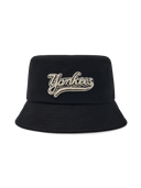 Varsity Boucle Cursive Bucket Hat
