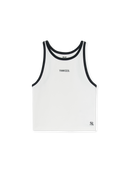 Women's Varsity Vintage Slim Crop Sleevelss