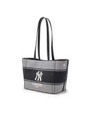 Varsity Lettering Canvas Shoulder Bag