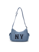 Varsity Denim Hobobag
