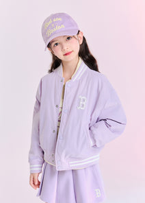 Girl's Street Varsity Cropped Jumper