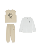 Varsity Vest Long Slv 3 Set