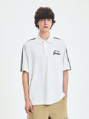 Varsity Sportive Over Fit Polo T-shirt