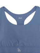 Women's Basic Band Logo Point Crop Top