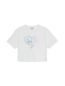 Heart Sportive Girl's T-shirt Set