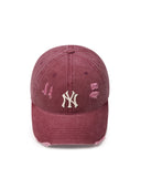 Damage Washing Unstructured Ball Cap
