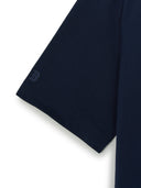 Varsity Small Cursive Over Fit Polo T-Shirts