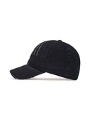 Basic Washing Denim Unstructured Ball Cap